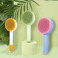 Pet Comb Curved Needle Massage Comb Cat Dog Hair Removal Brush Special Comb For Cleaning Long Hair